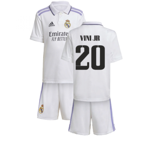 2022-2023 Real Madrid Home Mini Kit (VINI JR 20)