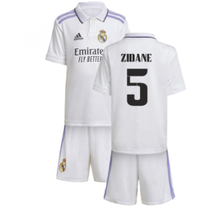 2022-2023 Real Madrid Home Mini Kit (ZIDANE 5)