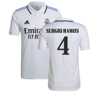 2022-2023 Real Madrid Home Shirt (SERGIO RAMOS 4)