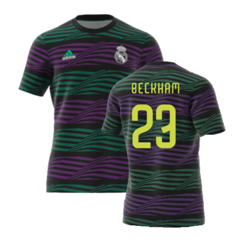 2022-2023 Real Madrid Pre-Match Jersey (BECKHAM 23)