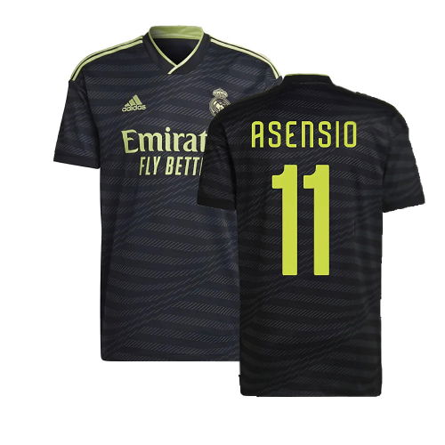 2022-2023 Real Madrid Third Shirt (ASENSIO 11) 2022-2023 Real Madrid Third Shirt (ASENSIO 11)