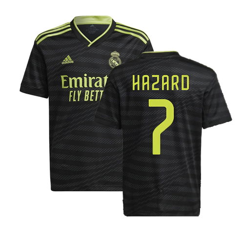 2022-2023 Real Madrid Third Shirt (Kids) (HAZARD 7) 2022-2023 Real Madrid Third Shirt (Kids) (HAZARD 7)
