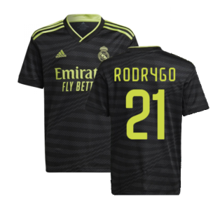 2022-2023 Real Madrid Third Shirt (Kids) (RODRYGO 21)