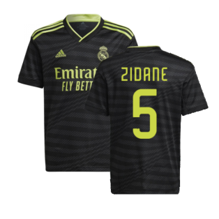 2022-2023 Real Madrid Third Shirt (Kids) (ZIDANE 5)