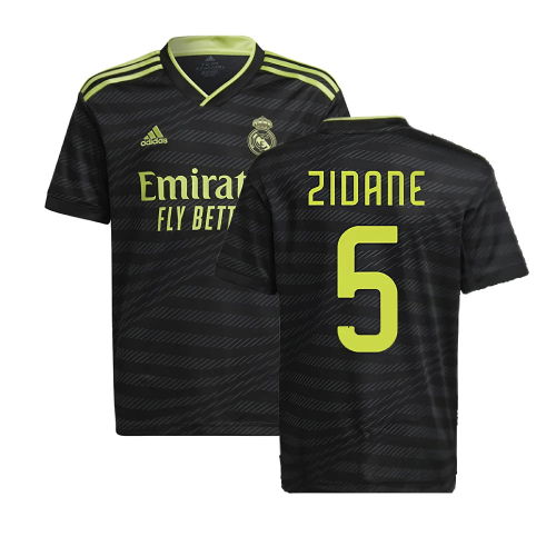 2022-2023 Real Madrid Third Shirt (Kids) (ZIDANE 5) 2022-2023 Real Madrid Third Shirt (Kids) (ZIDANE 5)