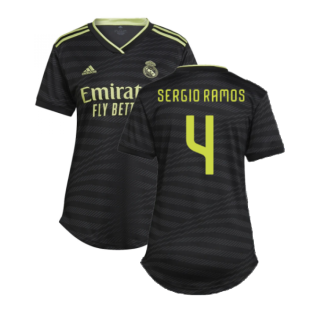 2022-2023 Real Madrid Third Shirt (Ladies) (SERGIO RAMOS 4)