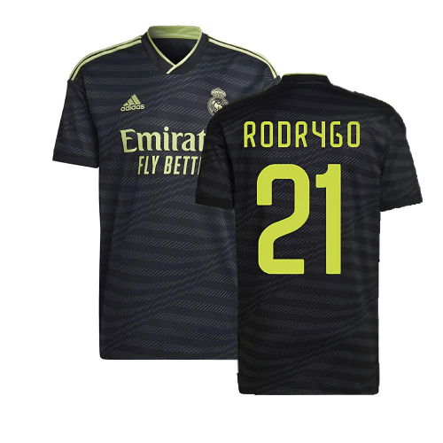 2022-2023 Real Madrid Third Shirt (RODRYGO 21) 2022-2023 Real Madrid Third Shirt (RODRYGO 21)