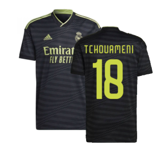2022-2023 Real Madrid Third Shirt (TCHOUAMENI 18)