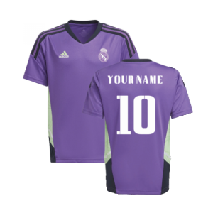 2022-2023 Real Madrid Training Jersey (Purple) - Kids