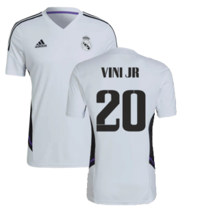 2022-2023 Real Madrid Training Shirt (White) (VINI JR 20)