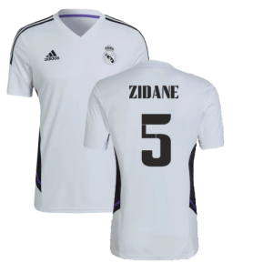 2022-2023 Real Madrid Training Shirt (White) (ZIDANE 5)