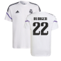 2022-2023 Real Madrid Training Tee (White) (RUDIGER 22)