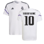 2022-2023 Real Madrid Training Tee (White) (Your Name)
