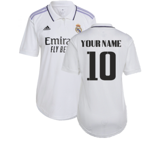 2022-2023 Real Madrid Womens Home Shirt (Your Name)
