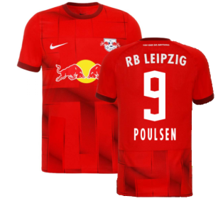 2022-2023 Red Bull Leipzig Away Shirt (POULSEN 9)