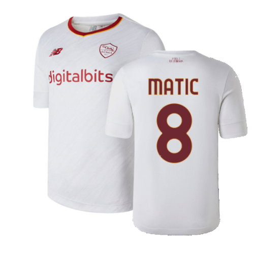 2022-2023 Roma Away Shirt (MATIC 8) 2022-2023 Roma Away Shirt (MATIC 8)