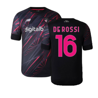 2022-2023 Roma Third Shirt (Kids) (DE ROSSI 16)