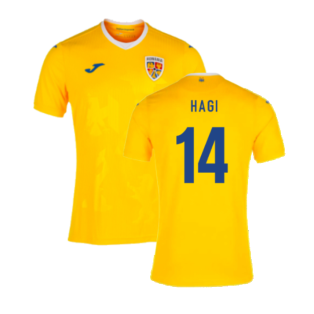 2022-2023 Romania Home Shirt (HAGI 14)