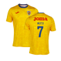 2022-2023 Romania Pre-Match Warm Up Shirt (Yellow) (MUTU 7)