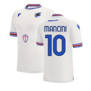 2022-2023 Sampdoria Away Shirt (MANCINI 10)
