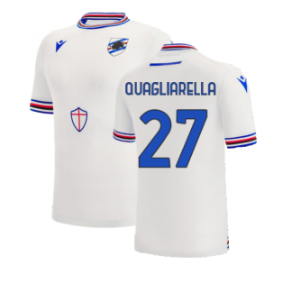 2022-2023 Sampdoria Away Shirt (QUAGLIARELLA 27)
