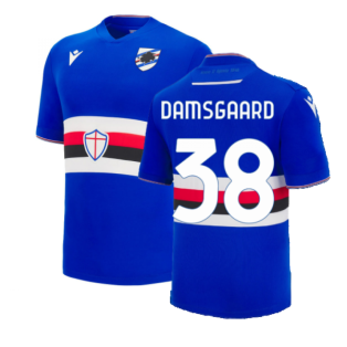 2022-2023 Sampdoria Home Shirt (DAMSGAARD 38)