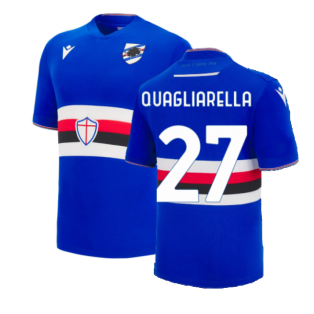 2022-2023 Sampdoria Home Shirt (QUAGLIARELLA 27)