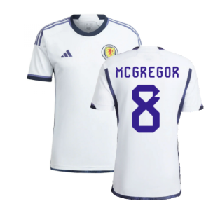 2022-2023 Scotland Away Shirt (MCGREGOR 8)