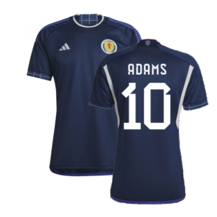 2022-2023 Scotland Home Shirt (ADAMS 10)