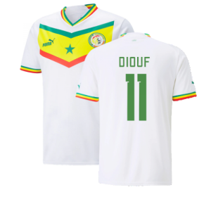 2022-2023 Senegal Home Shirt (DIOUF 11)