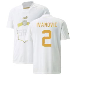 2022-2023 Serbia Away Shirt (IVANOVIC 2)