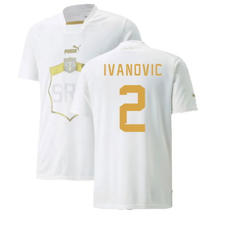 2022-2023 Serbia Away Shirt (IVANOVIC 2)