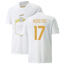 2022-2023 Serbia Away Shirt (KOSTIC 17)