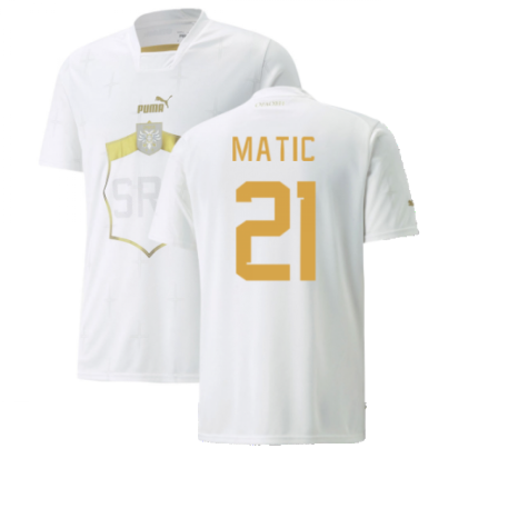 2022-2023 Serbia Away Shirt (MATIC 21)