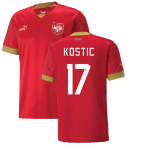 2022-2023 Serbia Home Shirt (KOSTIC 17)
