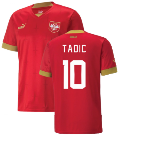 2022-2023 Serbia Home Shirt (TADIC 10)