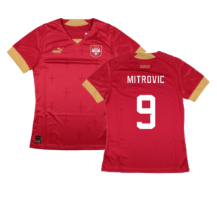 2022-2023 Serbia Home Shirt (Womens) (MITROVIC 9)