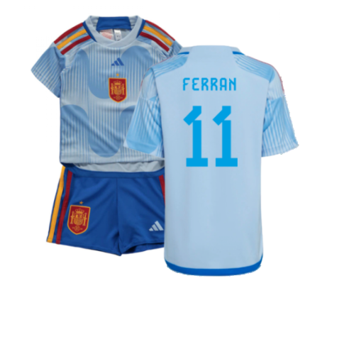 2022-2023 Spain Away Mini Kit (Ferran 11)