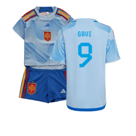 2022-2023 Spain Away Mini Kit (Gavi 9)