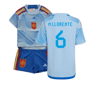 2022-2023 Spain Away Mini Kit (M Llorente 6)