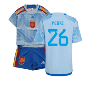 2022-2023 Spain Away Mini Kit (Pedri 26)