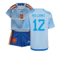 2022-2023 Spain Away Mini Kit (Williams 12)