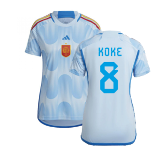 2022-2023 Spain Away Shirt (Ladies) (KOKE 8)