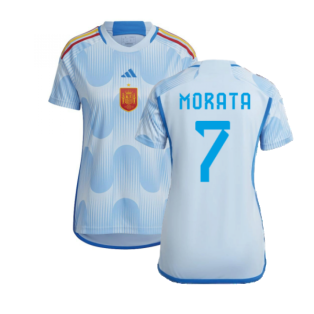 2022-2023 Spain Away Shirt (Ladies) (MORATA 7)
