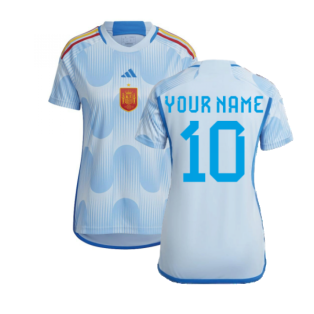 2022-2023 Spain Away Shirt (Ladies) (Your Name)
