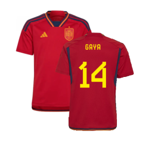 2022-2023 Spain Home Shirt (Kids) (Gaya 14)