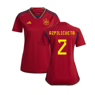 2022-2023 Spain Home Shirt (Ladies) (Azpilicueta 2)