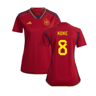 2022-2023 Spain Home Shirt (Ladies) (Koke 8)