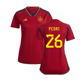 2022-2023 Spain Home Shirt (Ladies) (Pedri 26)