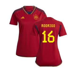 2022-2023 Spain Home Shirt (Ladies) (Rodrigo 16)